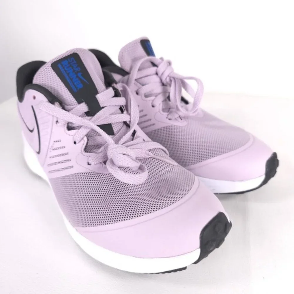 NWB Nike‎ Star Runner 2 GS Iced Lilac Off Noir Soar White AQ3542-501 Size 5.5Y